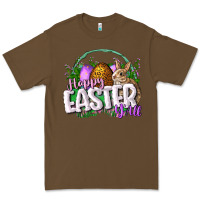 Cacao happy easHappy Easter y'all Easter Day Premium Tee - CowGirlArtShop