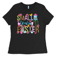 Black Easter Day Small town Easter Ladies Tee - OliviaCreatesArt