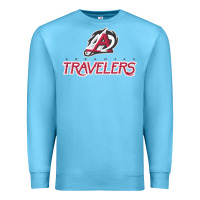 Ocean Blue arkansas travelers Premium Sweatshirt - linhVisuals