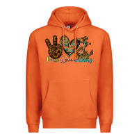 Carrot peace love anchors Premium Hoodie - RacoonDesign