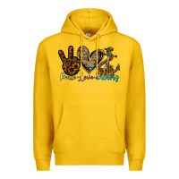 Lemon peace love anchors Premium Hoodie - RacoonDesign