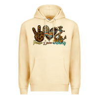 Pina Colada peace love anchors Premium Hoodie - RacoonDesign