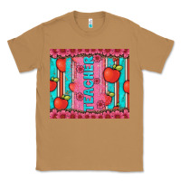 Toasted Coconut teacher with  flower glitter and serape leopard Classic Tee - Artiststas