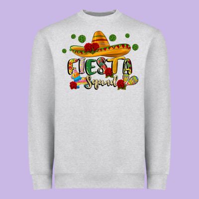 Fiesta Squad Heavyweight Sweatshirt Designed By Jahusdesignshop