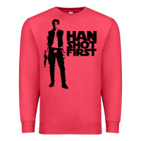 Cardinal han shot first Premium Sweatshirt - linhVisuals