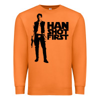 Carrot han shot first Premium Sweatshirt - linhVisuals