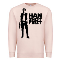 Pale Pink han shot first Premium Sweatshirt - linhVisuals