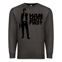 Smoke han shot first Premium Sweatshirt - linhVisuals