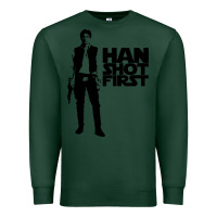 Sports Green han shot first Premium Sweatshirt - linhVisuals