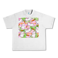 Lunar Rock Easter Bunnies With Carrots Seamless Pattern Urban Heavy Tee - BundleAndBundleShop