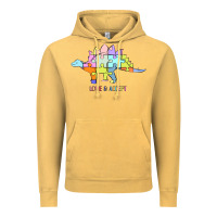 Vintage Mustard Titi Pretty Art Love And Accept Vintage Hoodie - CowhideDigitalArt