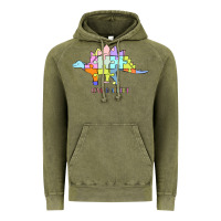 Vintage Olive Titi Pretty Art Love And Accept Vintage Hoodie - CowhideDigitalArt