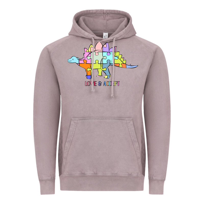 Titi Pretty Art Love And Accept Vintage Hoodie by CowhideDigitalArt | Teevron