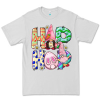 Dove Grey Hop hop Easter gnomies Easter Day Premium Tee - CowGirlArtShop