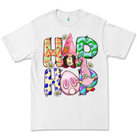 White Hop hop Easter gnomies Easter Day Premium Tee - CowGirlArtShop