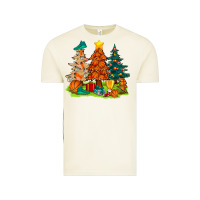 Vintage Arctic christmas basketball trees bbs Vintage Tee - BundleAndBundleShop