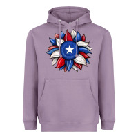 Sunflower Texas Flag 2 Heavyweight Hoodie | Teevron