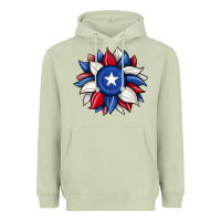 Matcha sunflower texas flag 2 Heavyweight Hoodie - JahusDesignShop