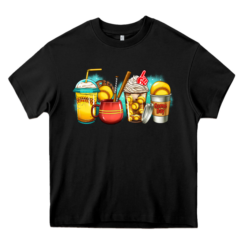Softball Coffee Heavy Core Tee by Jasminsmagicworld | Teevron
