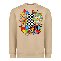 Retro Autism Awareness Heavyweight Sweatshirt | Teevron