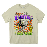 Mossy happy haunting and to all a good fright Heavy Core Tee - CowGirlArtShop