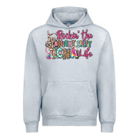 Heather Grey rockin the night shift cna life Urban Hoodie - RanaPortraitStore