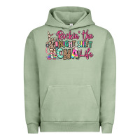 Pigment Oil Green rockin the night shift cna life Urban Hoodie - RanaPortraitStore