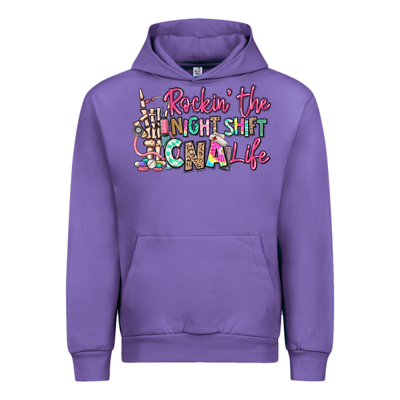 Rockin The Night Shift Cna Life Urban Hoodie by RanaPortraitStore | Teevron