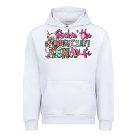 White rockin the night shift cna life Urban Hoodie - RanaPortraitStore