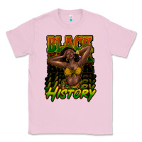 Bubblegum Pink Black history afro woman Classic Tee - HowdyJamesFarm