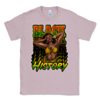 Black History Afro Woman Classic Tee | Teevron