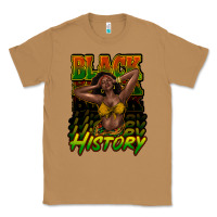 Toasted Coconut Black history afro woman Classic Tee - HowdyJamesFarm