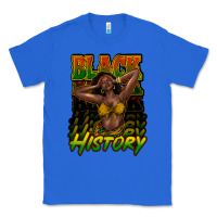 True Royal Black history afro woman Classic Tee - HowdyJamesFarm