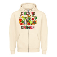Sandshell cinco de drinko Zipper Hoodie - JahusDesignShop