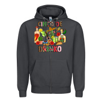 Smoke cinco de drinko Zipper Hoodie - JahusDesignShop
