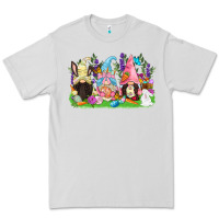 Dove Grey Easter gnomes Easter Day Premium Tee - CowGirlArtShop