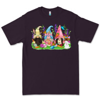 Plum Easter gnomes Easter Day Premium Tee - CowGirlArtShop