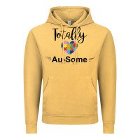 Vintage Mustard totally au some Vintage Hoodie - CowhideDigitalArt