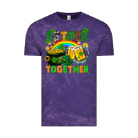 Cloud Purple St. Patrick's Day better together Vintage Tee - FaDigitalArtStudio