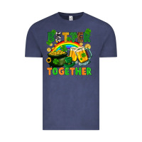 Vintage Denim St. Patrick's Day better together Vintage Tee - FaDigitalArtStudio