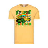 Vintage Mustard St. Patrick's Day better together Vintage Tee - FaDigitalArtStudio
