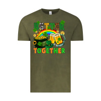 Vintage Olive St. Patrick's Day better together Vintage Tee - FaDigitalArtStudio