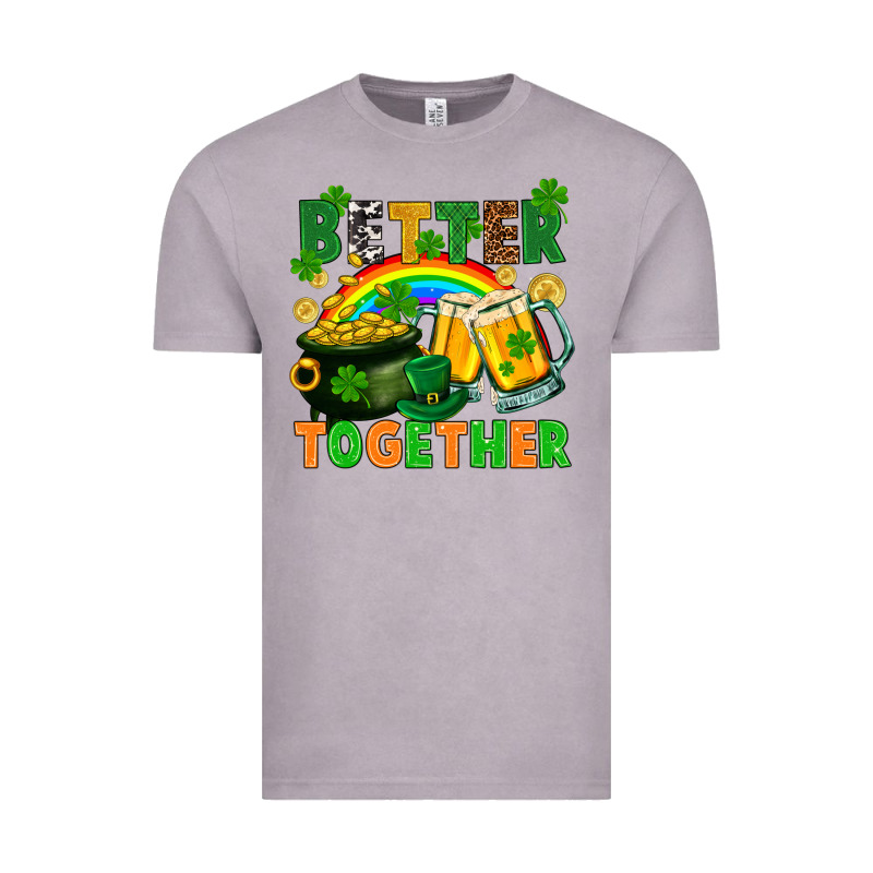 St. Patrick's Day Better Together Vintage Tee by FaDigitalArtStudio | Teevron
