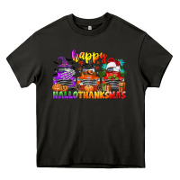 Asphalt happy hallothanksmas truck Heavy Core Tee - CowGirlArtShop
