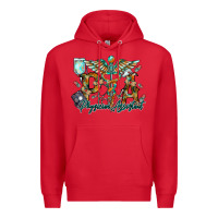 Red physician assistant Premium Hoodie - RacoonDesign