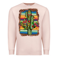 Pale Pink Christmas cactus Premium Sweatshirt - JahusDesignShop