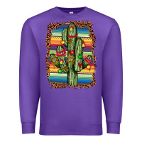Purple Christmas cactus Premium Sweatshirt - JahusDesignShop