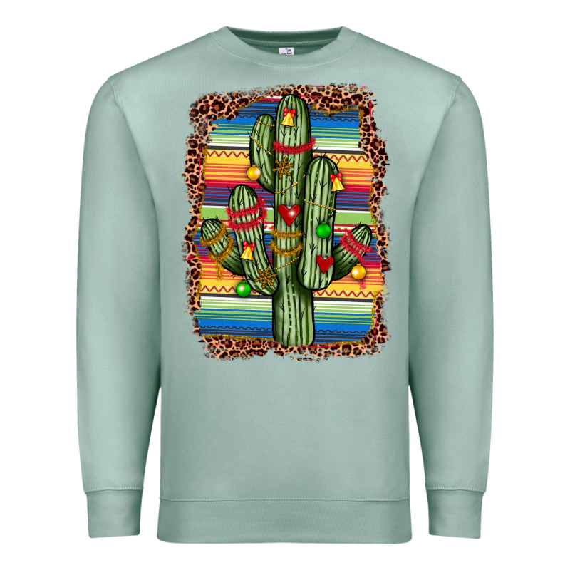 Christmas Cactus Premium Sweatshirt by JahusDesignShop | Teevron