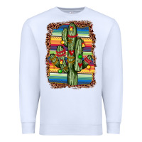 White Christmas cactus Premium Sweatshirt - JahusDesignShop