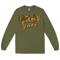 Army Green baby spice Long Sleeve Tee - BundleAndBundleShop